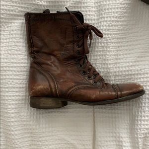 Steven Madden combat boots